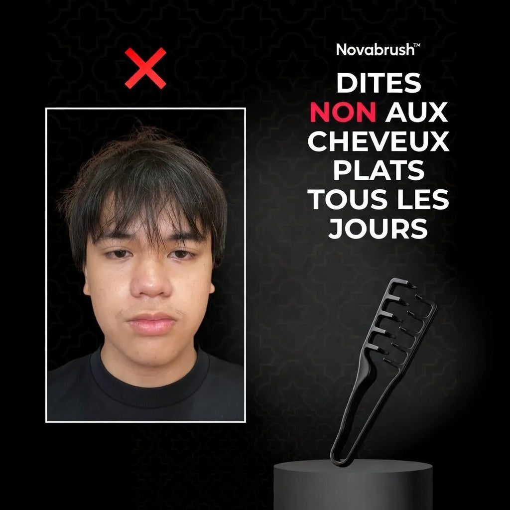 NovaBrush™ - Peigne texturisant